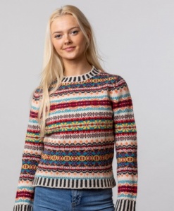 Eribe Westray Fairisle Sweater in Firefly